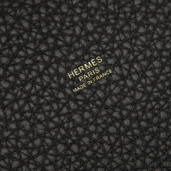 Hermes Picotin Lock PM Handbag, Leather, Taurillon Clemence Women's, Black, 056289CC — New - Store Return