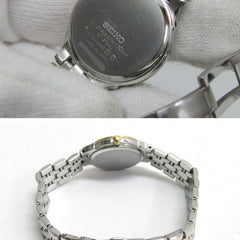 Seiko Exceline Solar Ladies Watch with Roman Numerals — Very Good