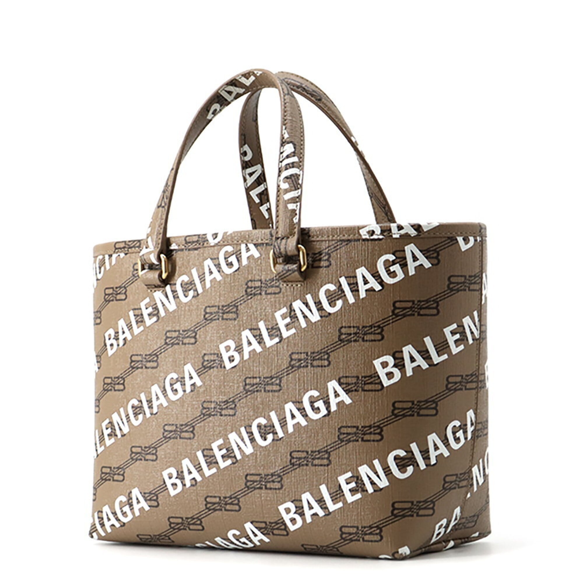 Balenciaga Handbag Signature BB Monogram Small 702699 BALENCIAGA — Like New