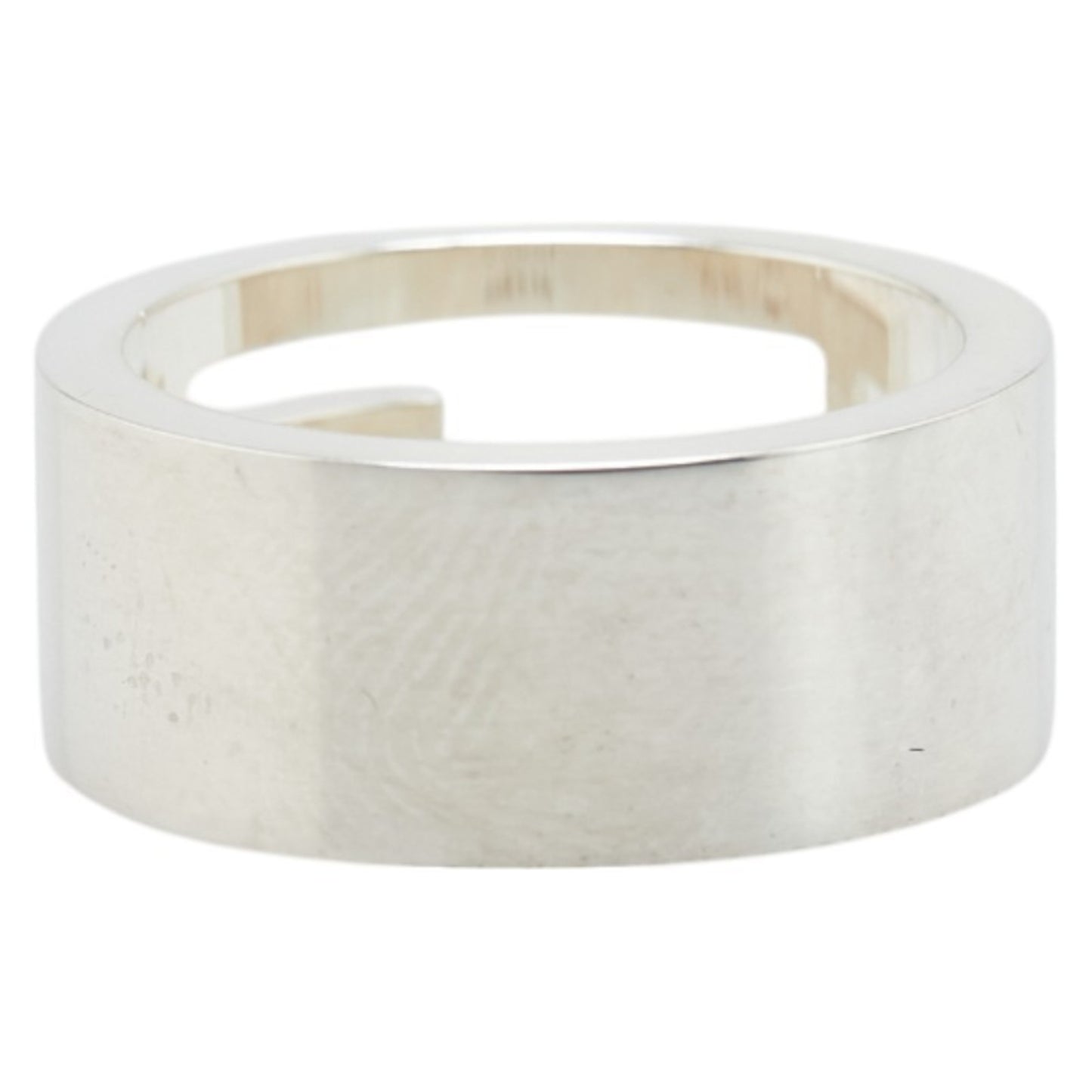 Gucci Cutout G Ring #11 SV925 Silver Women's GUCCI