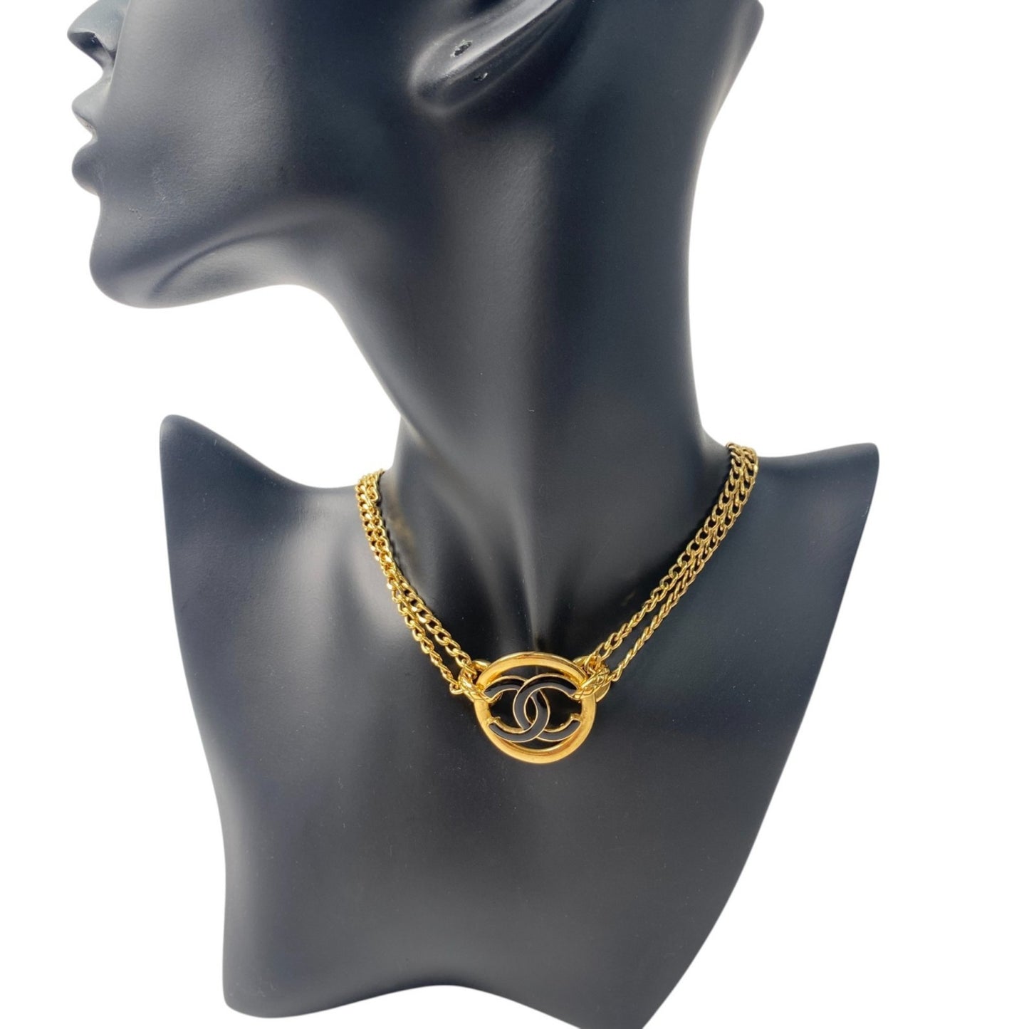 CHANEL Women's Coco Mark Choker Necklace C22S