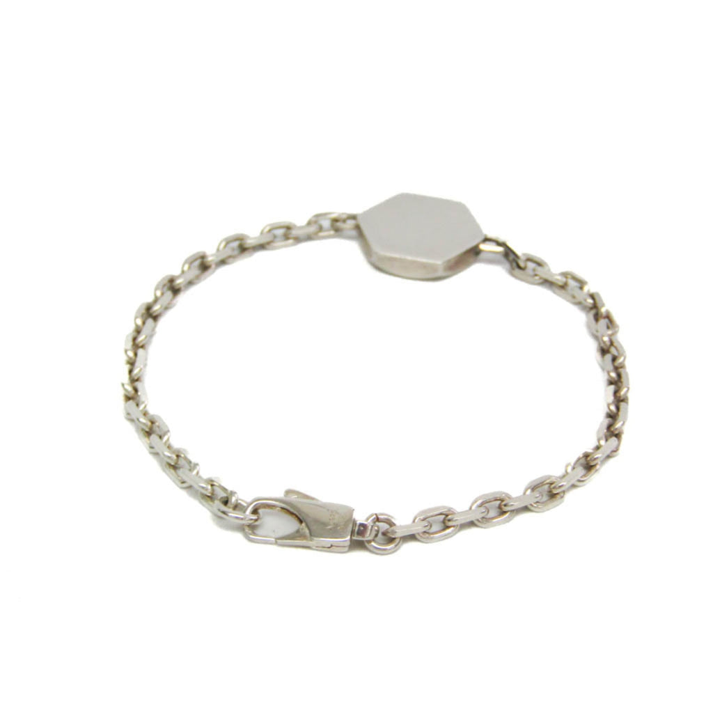 Gucci Hexagon Silver Charm Bracelet Silver