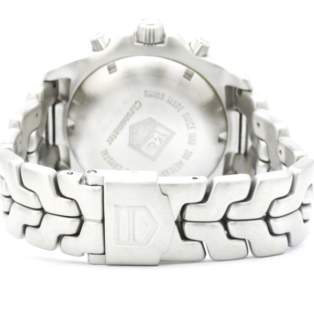 TAG HEUER Link Chronograph Steel Automatic Mens Watch CT5111 Polished — Very Good