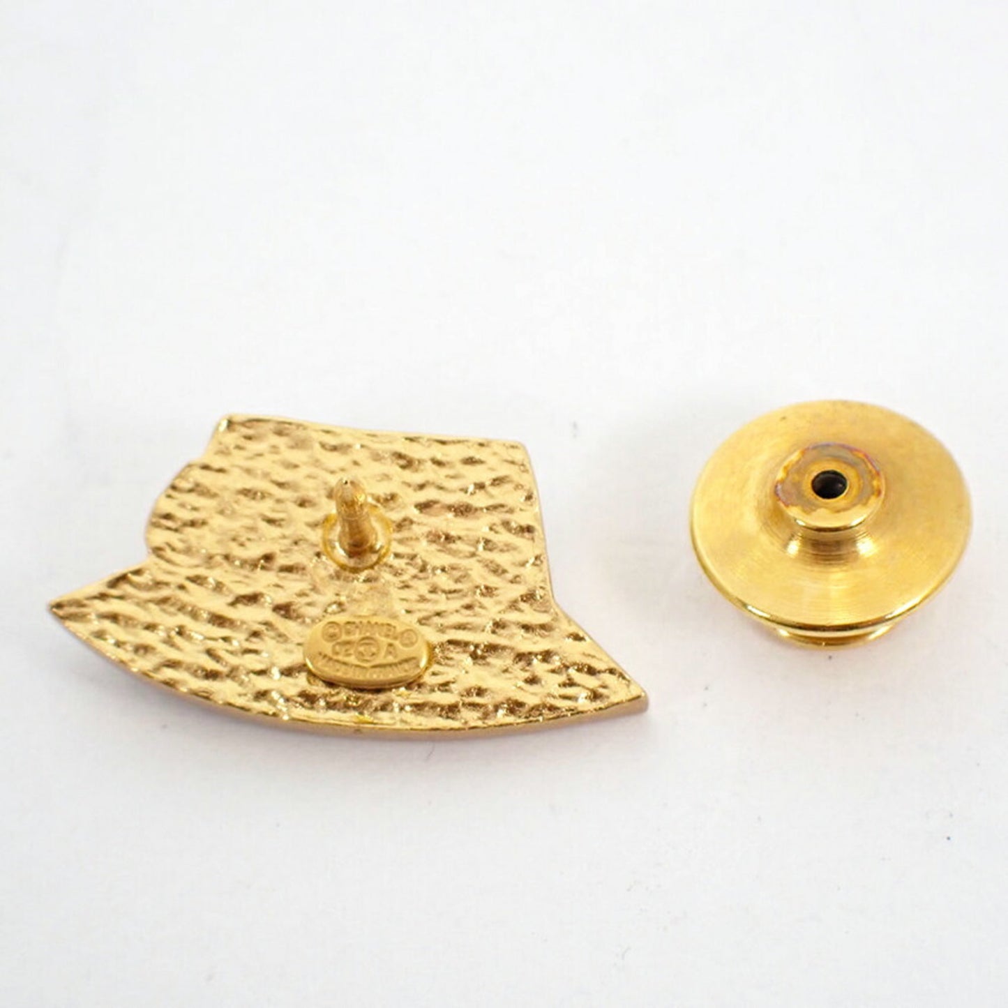 CHANEL Camellia Hat Motif Brooch j72-26