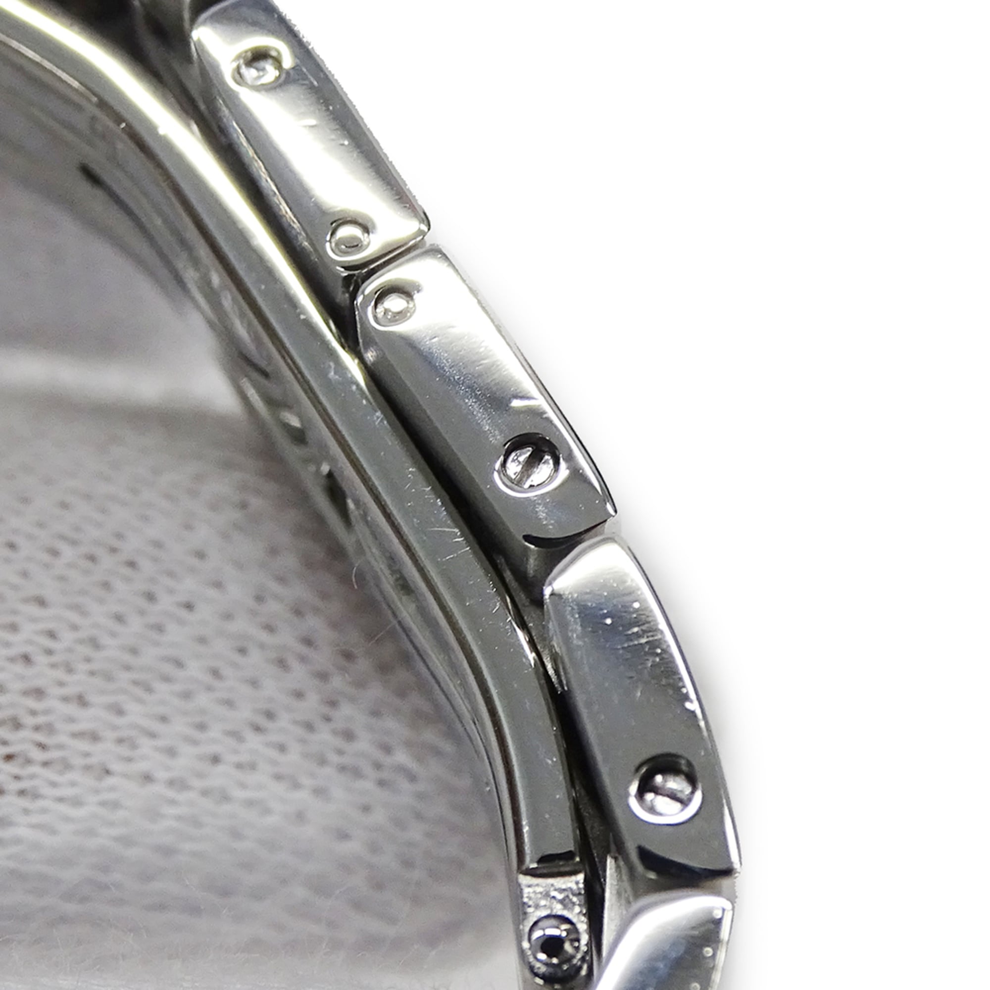 Hermes HERMES Women's Watch Brand H-Watch Quartz QZ Stainless Steel SS HH1.210 Silver Black — Good