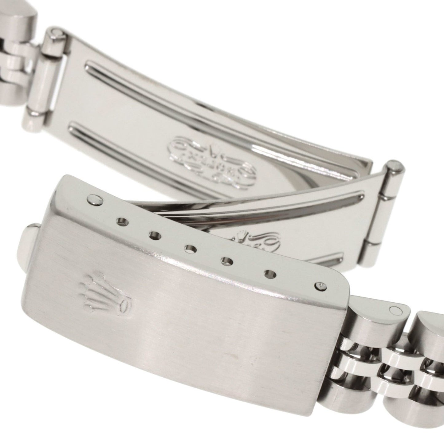 Rolex 79174G Datejust 10P Diamond Watch in Stainless Steel SS 18K White Gold for Women