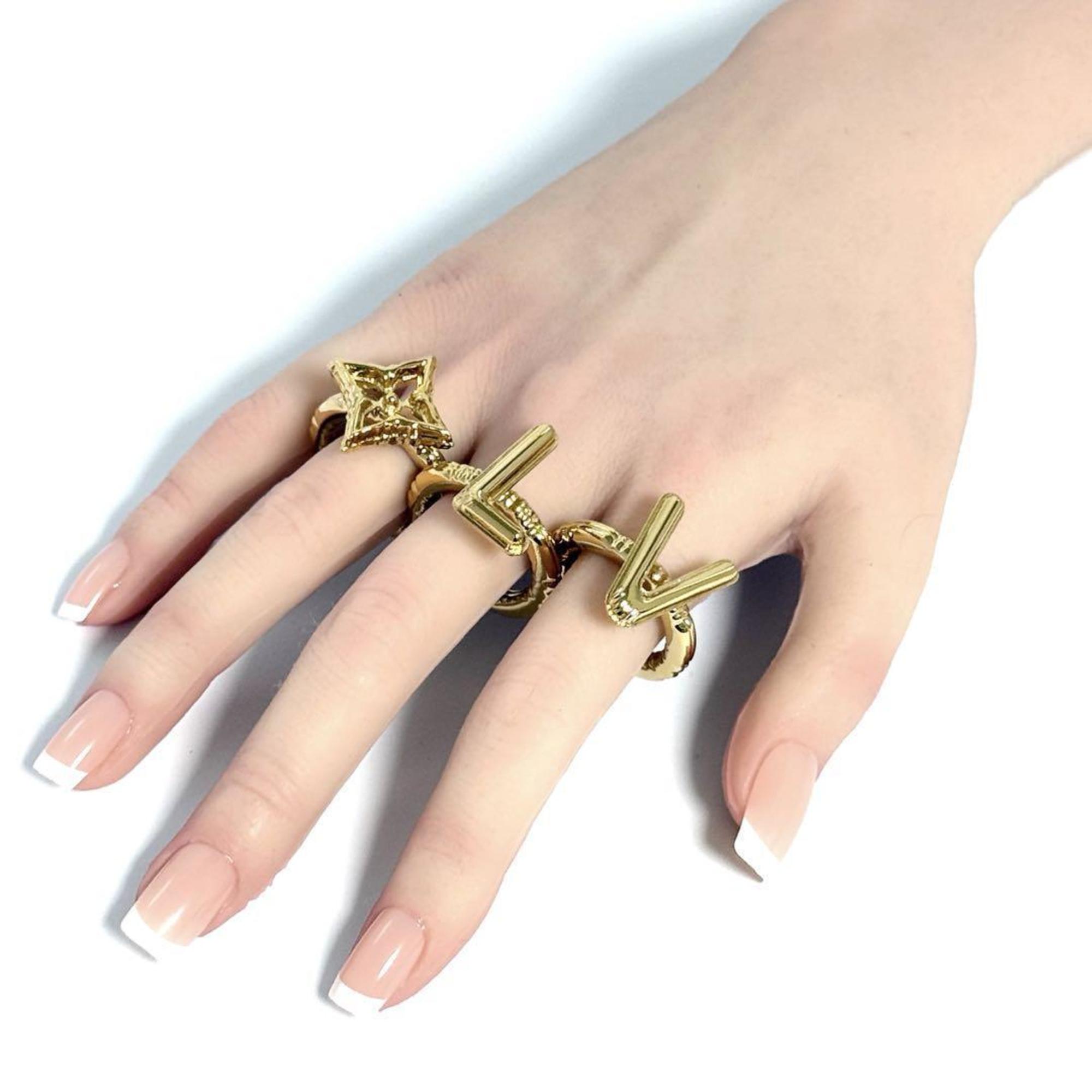 Louis Vuitton LV Balloon Set of 3 Rings — New - Store Return