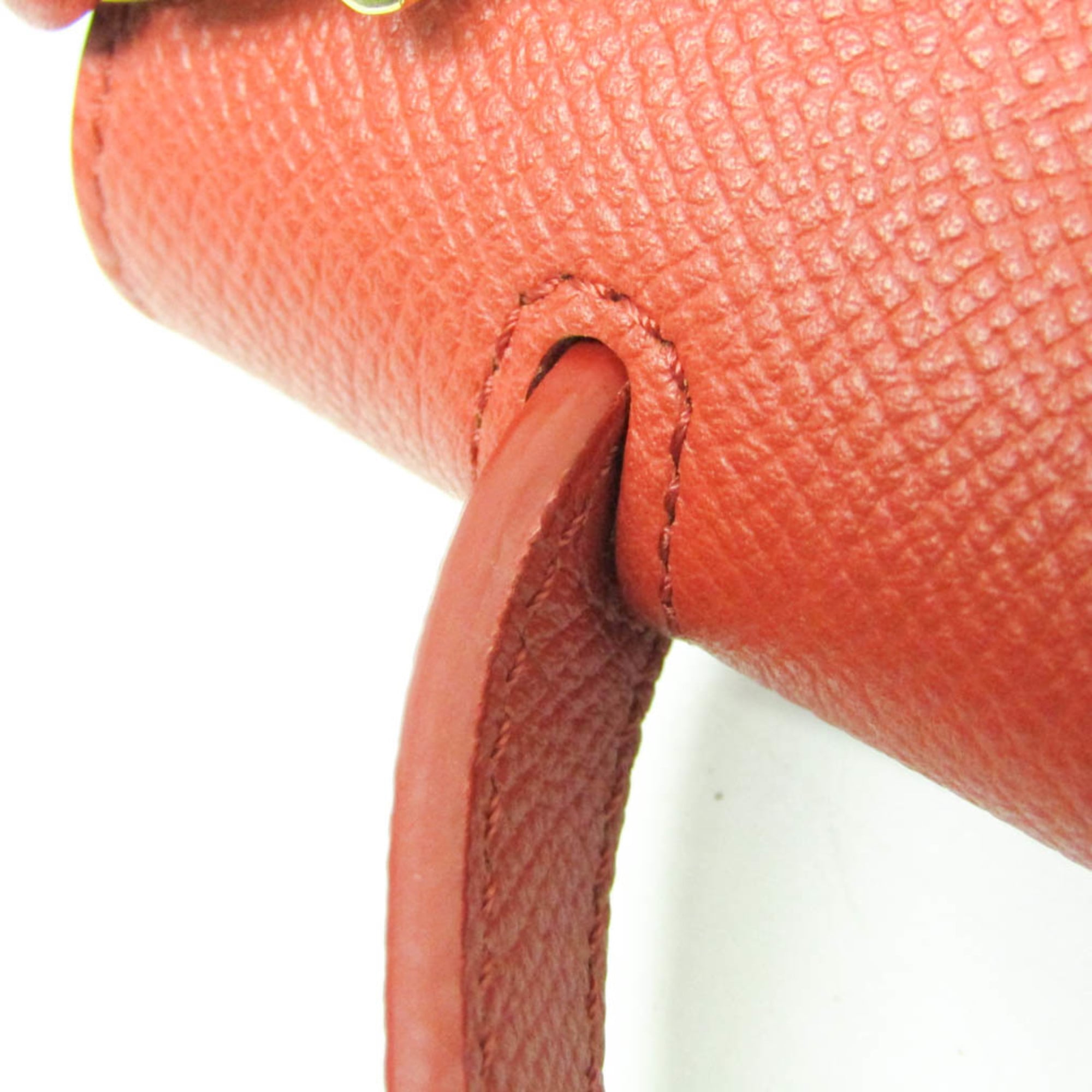 Celine Belt Bag Nano Women's Leather Handbag,Shoulder Bag Red Brown