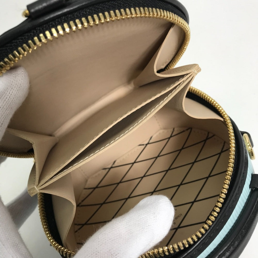 LOUIS VUITTON R97999 Epi Petite Boite Chapeau 2-Way Handbag/Pouch/Shoulder Bag in Leather, Seaside Blue, Like New — Like New