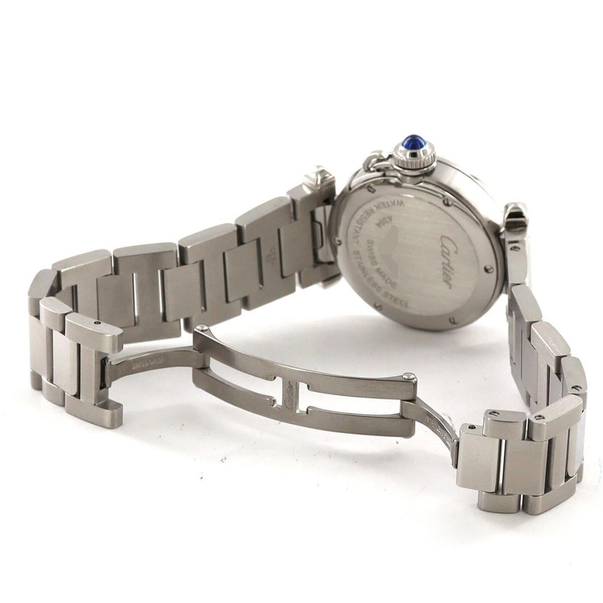 Cartier Pasha de WSPA0021 SS Quartz Watch — Very Good