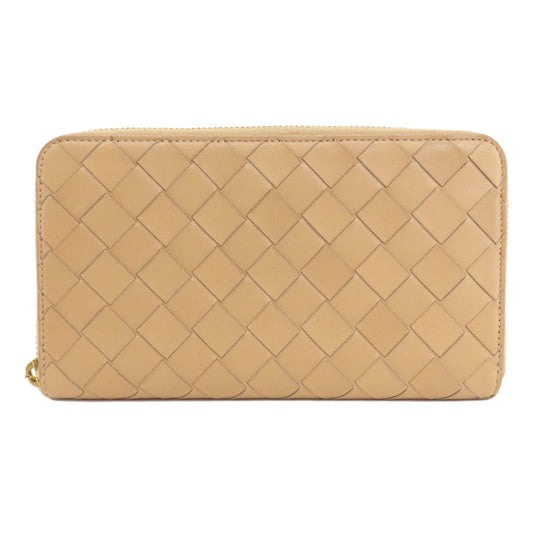 Bottega Veneta Intrecciato Long Wallet Calfskin Women's