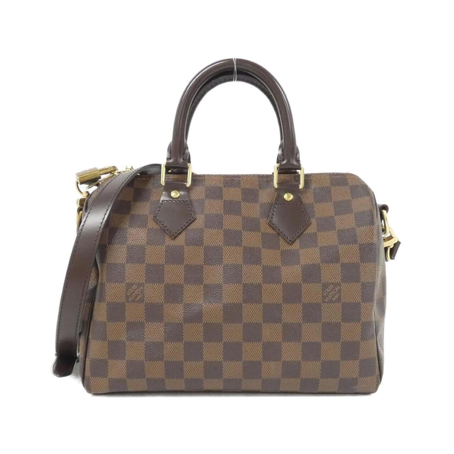 Louis Vuitton Damier Speedy Bandouliere 25cm N41181 Boston Bag