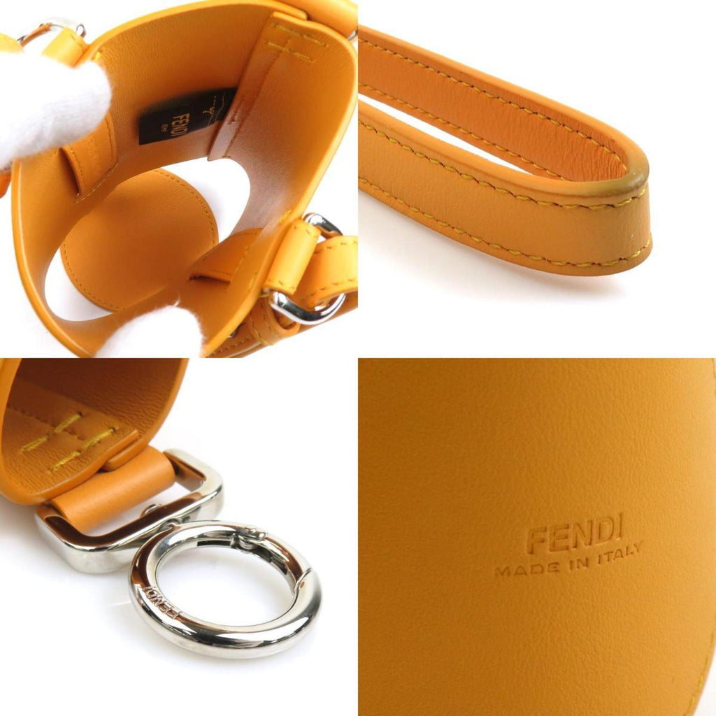 FENDI Bottle Holder Leather Orange Men's Women's 7AS022-AGLN 55878g