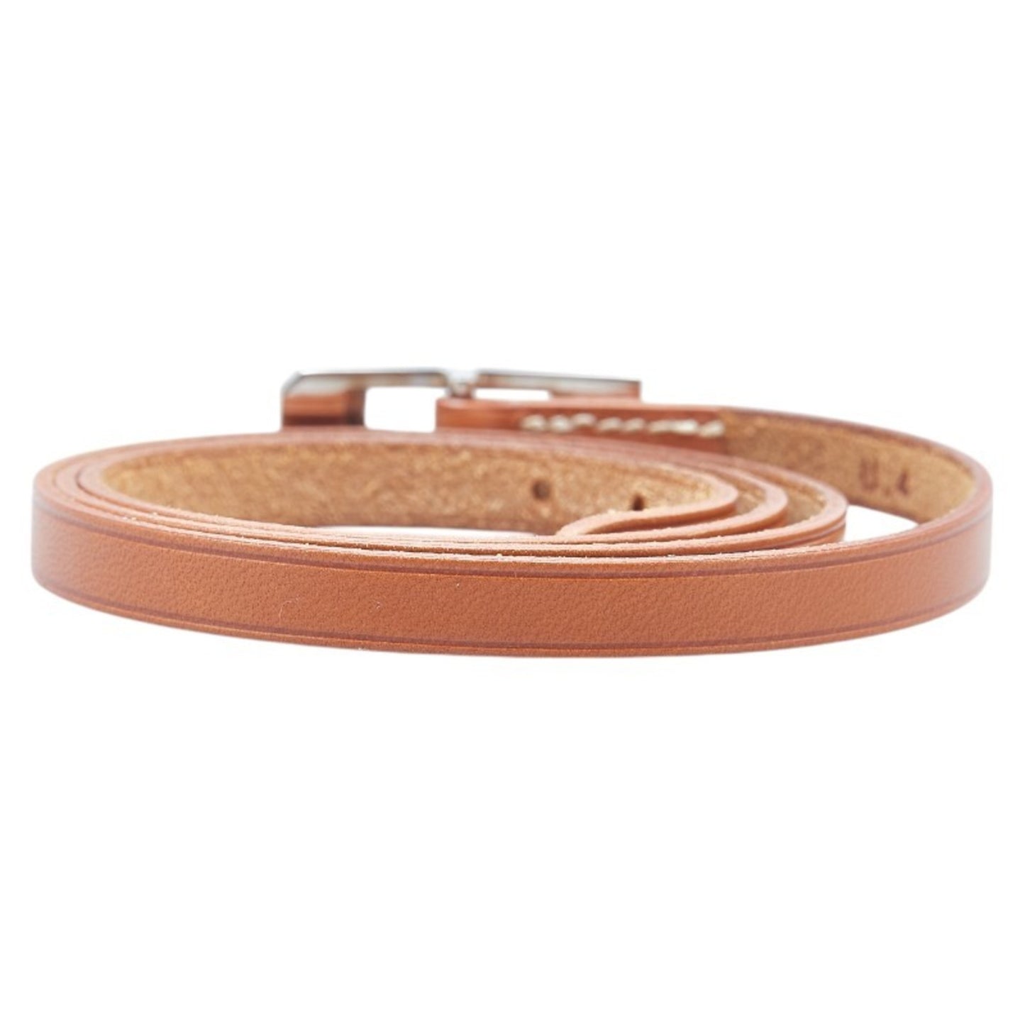 Hermes Kelly Ardion 3-row bracelet, brown leather, for women, HERMES