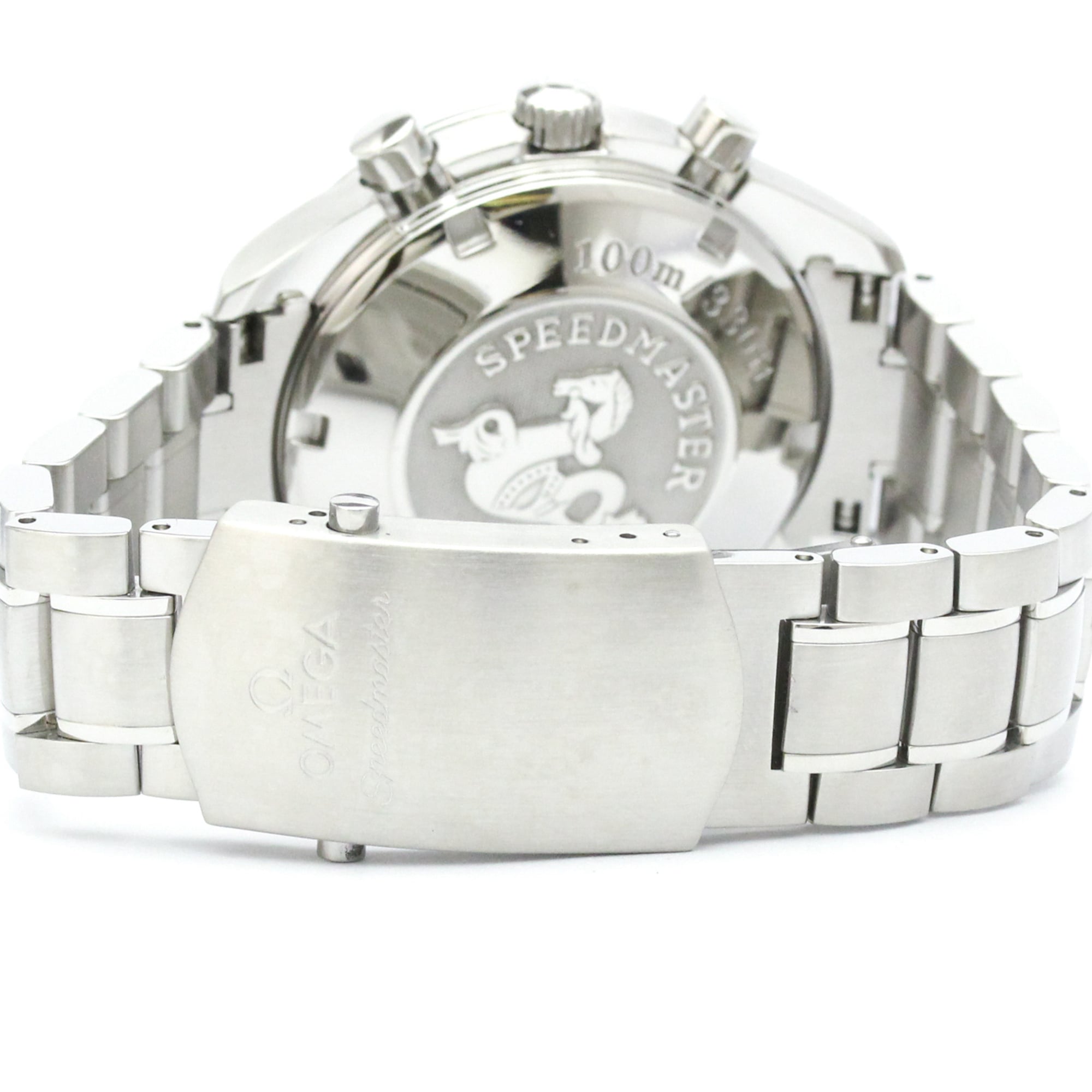 OMEGA Speedmaster Date Steel Automatic Mens Watch 3211.31 Polished — Very Good