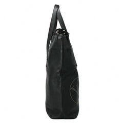LOUIS VUITTON Louis Vuitton Taurillon LV Circle Cabas Light Tote Bag Black M55000 — Like New