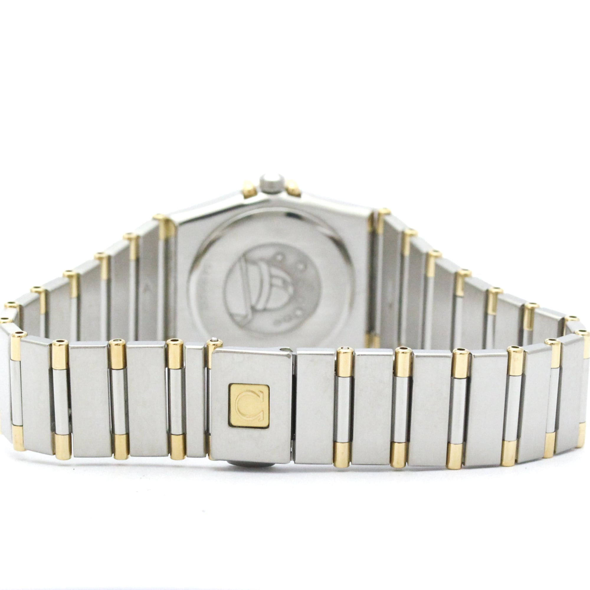 OMEGA Constellation 18K Gold Steel Ladies Watch 795.1080 Polished — Very Good