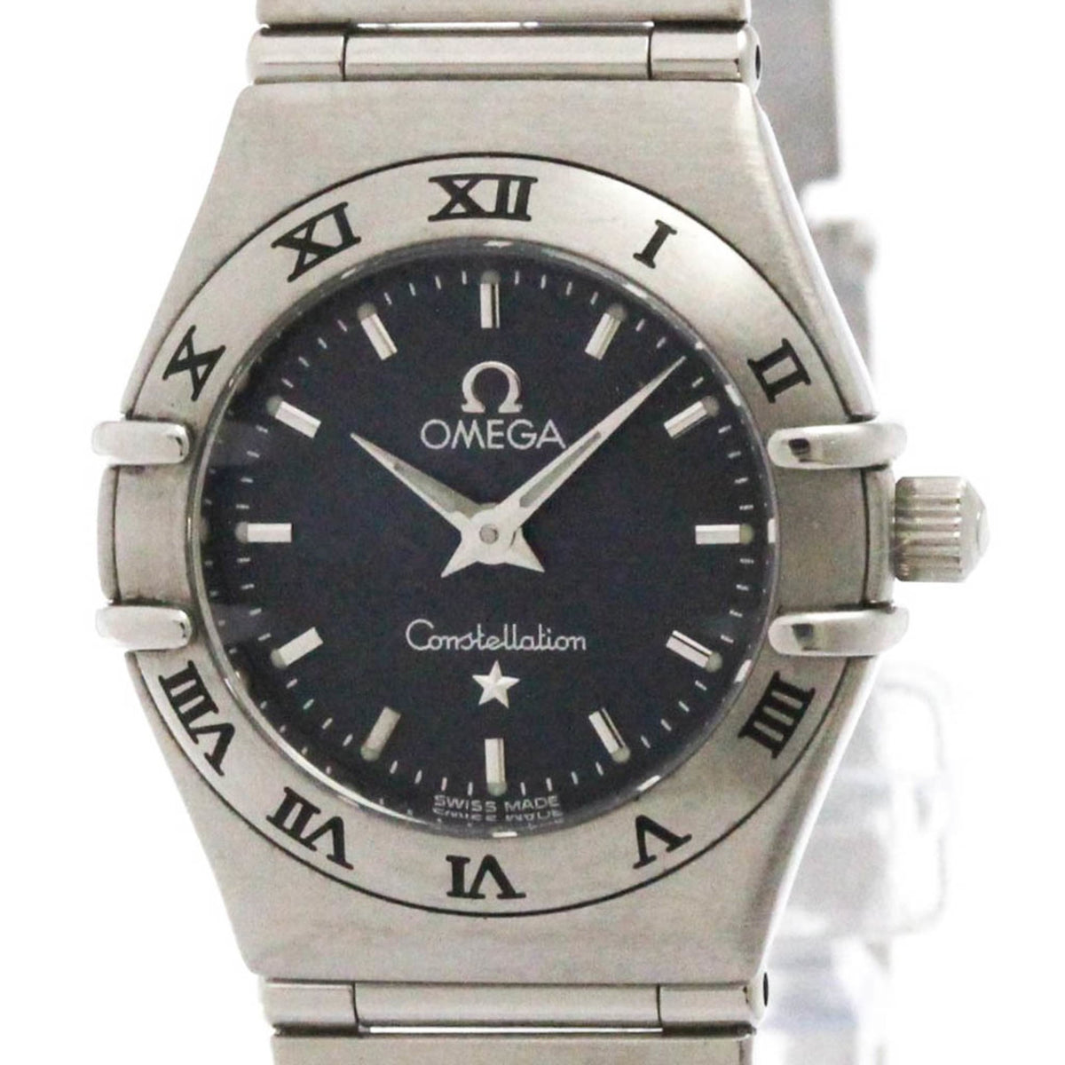 OMEGA Constellation Steel Quartz Ladies Watch 1572.40 Polished — Very Good