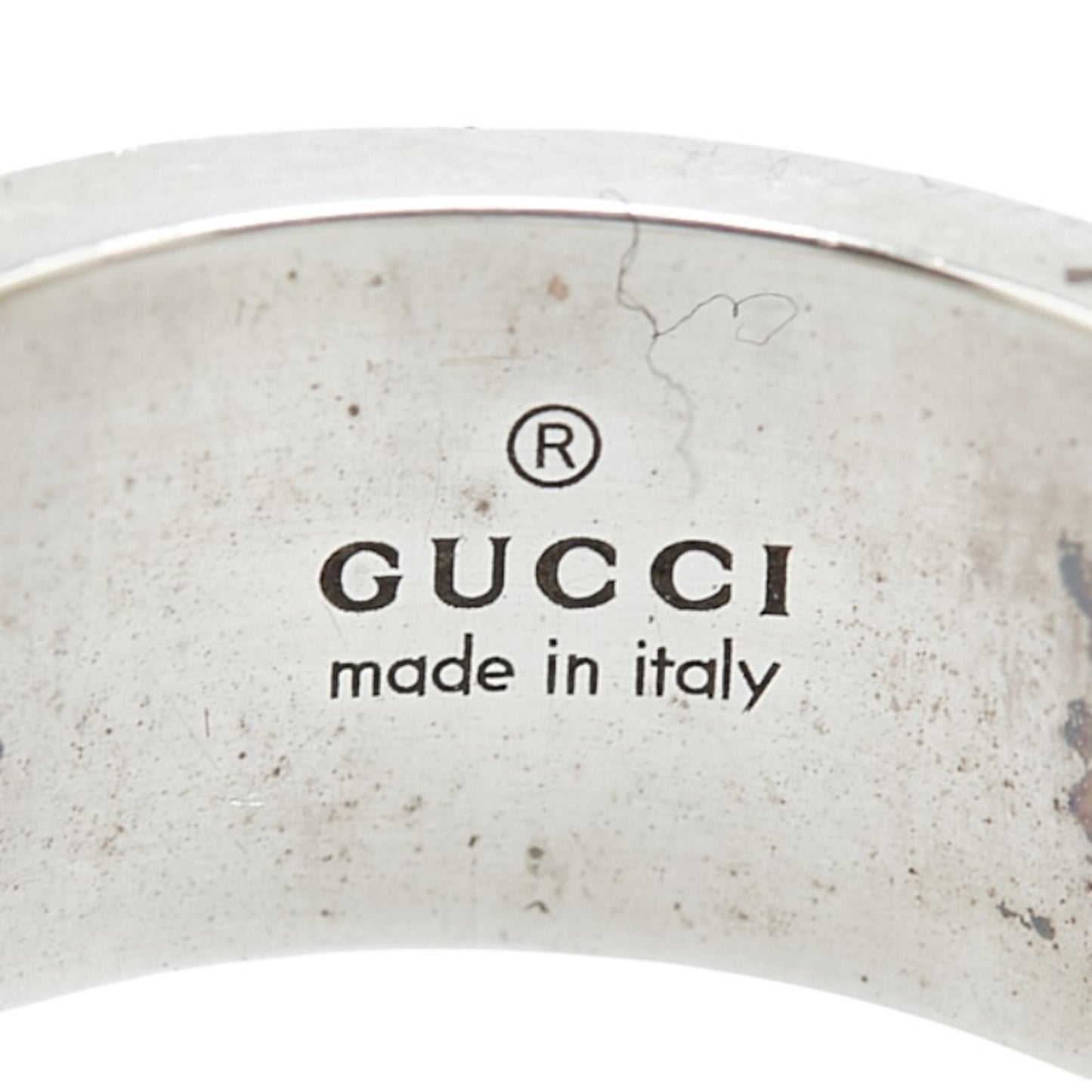 Gucci Branded G Ring #11 SV925 Silver Women's GUCCI