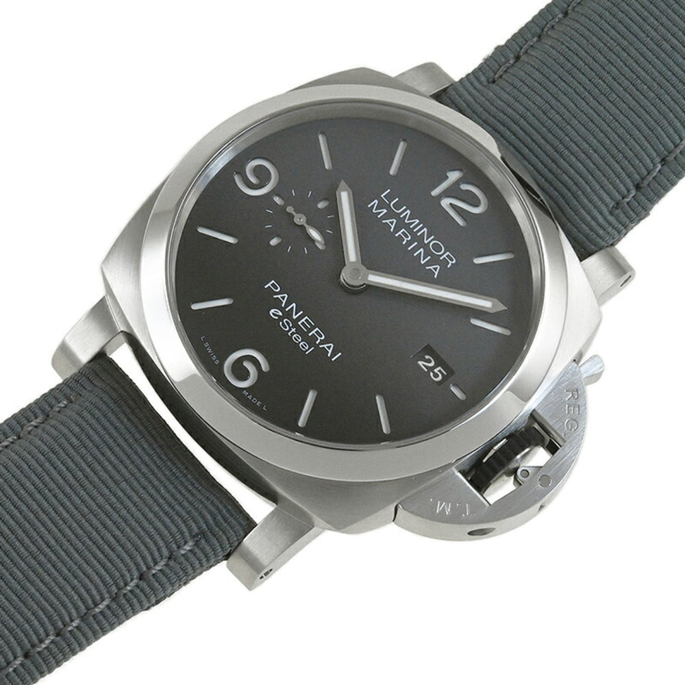 PANERAI Luminor Marina Grigio Roccia Watch 44mm PAM01358 — Good