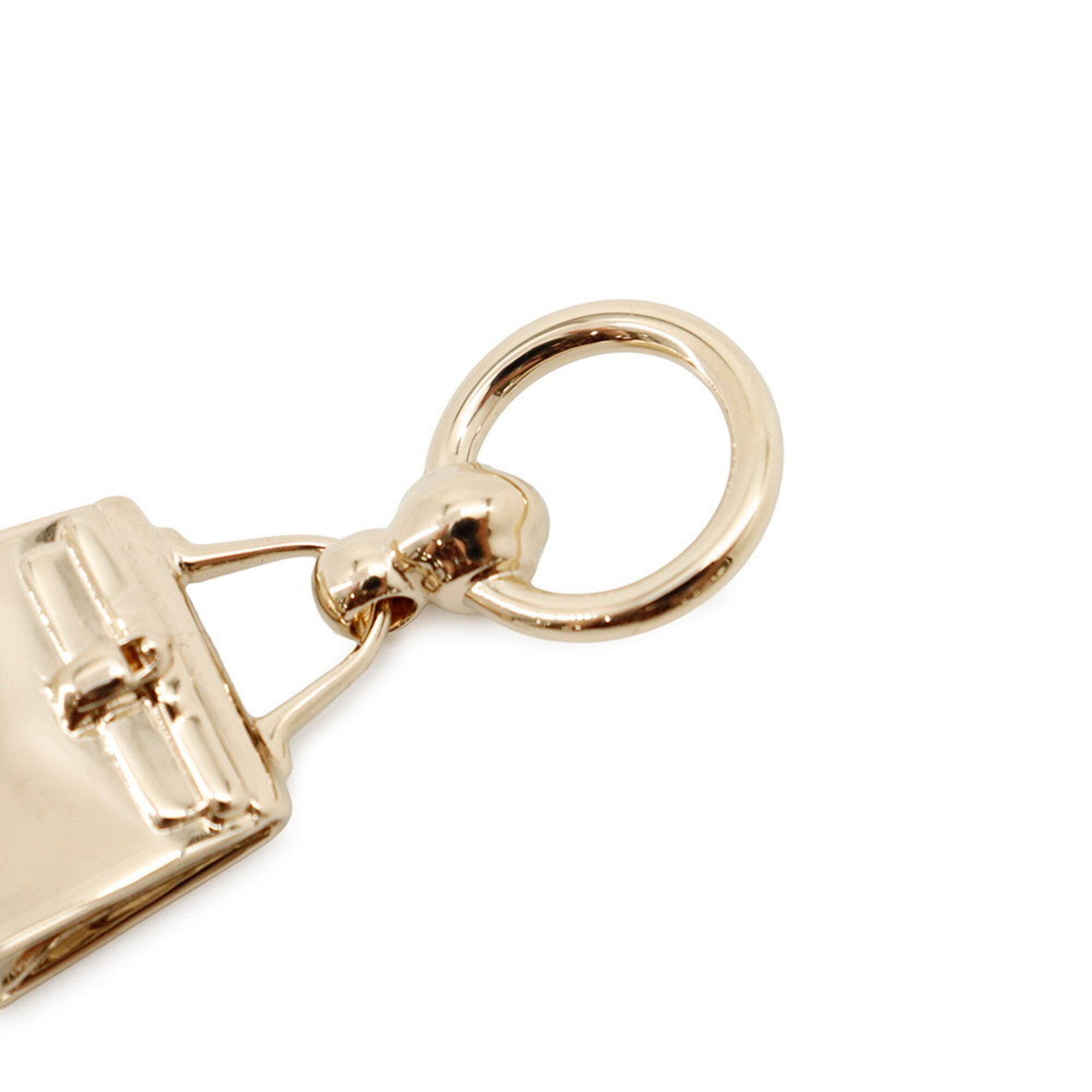 Hermes scarf ring, Twilly Mini Kelly, HERMES charm — Like New