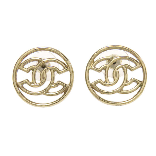 Chanel Coco Mark earrings, metal, for women