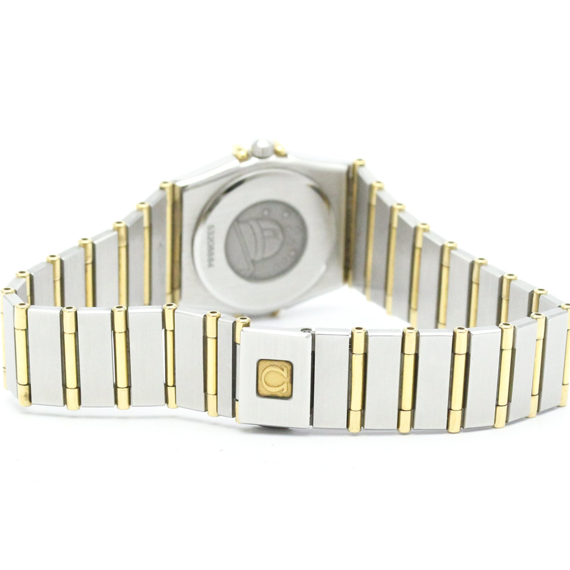 OMEGA Constellation 18K Gold Steel Ladies Watch 795.1080 Polished — Very Good