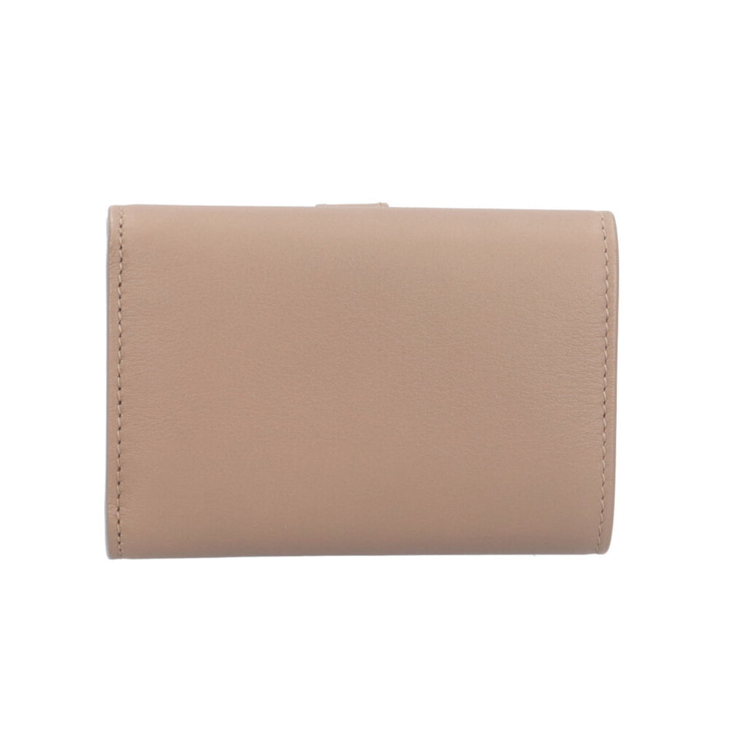 Saint Laurent Tri-fold Wallet, Leather 602974, Women's, Pre-owned