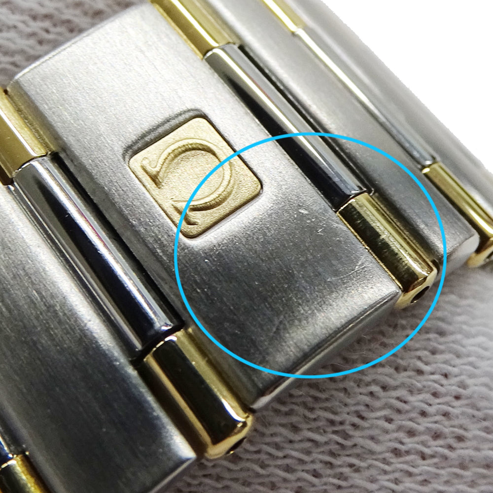 Omega Constellation 1302.10 Men's Watch, Brand Name, Date, Automatic Movement, Stainless Steel (SS), Gold (YG), Half Bar — Good