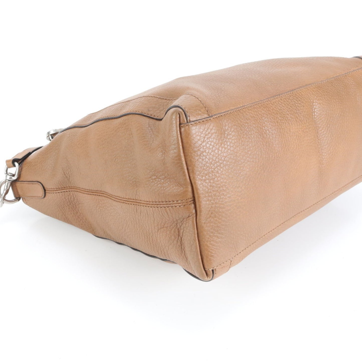 Gucci Miss GG 323675 Leather 2-Way Shoulder Bag/Hand Tote/Brown Women's