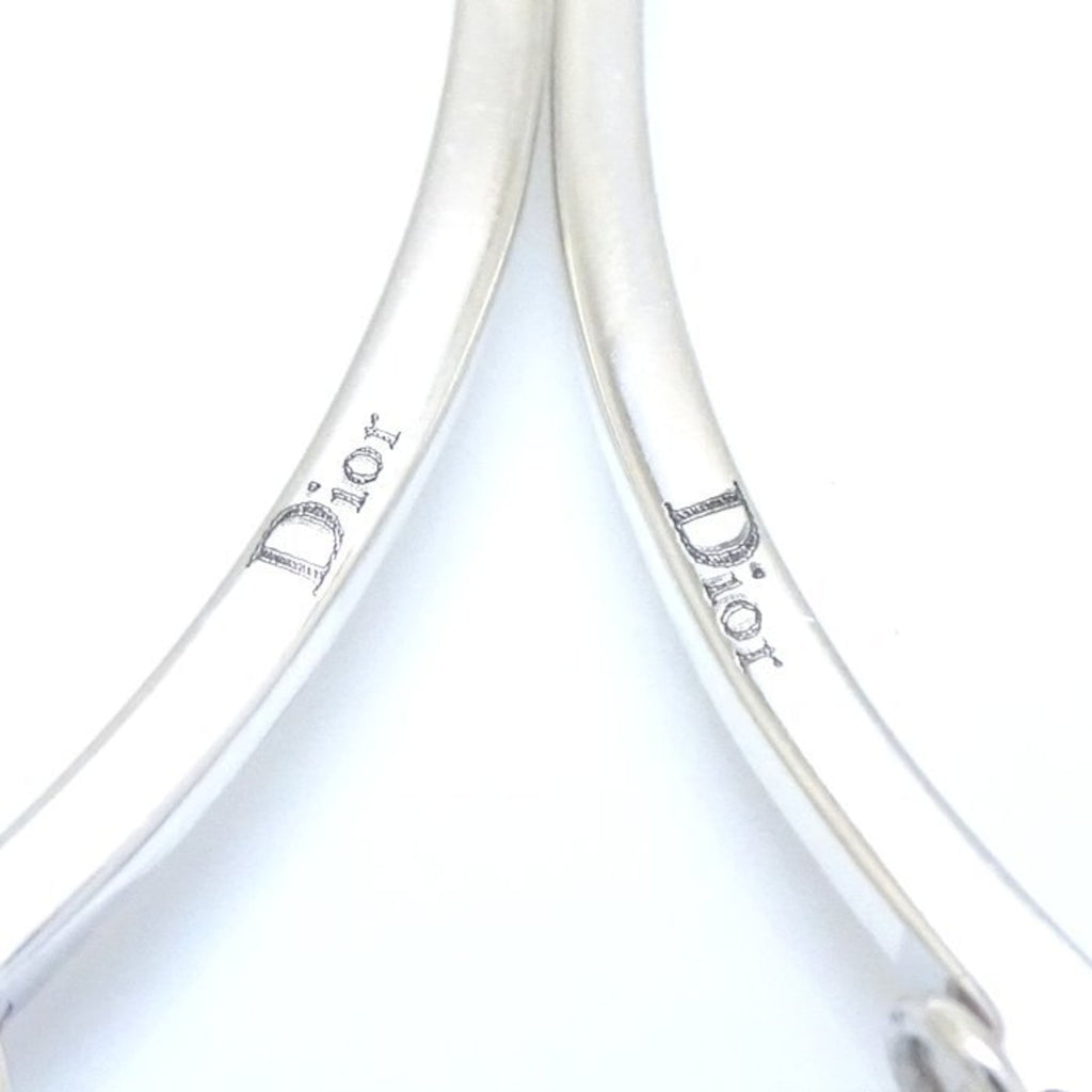 Christian Dior hoop chain earrings in 925 silver (292968)