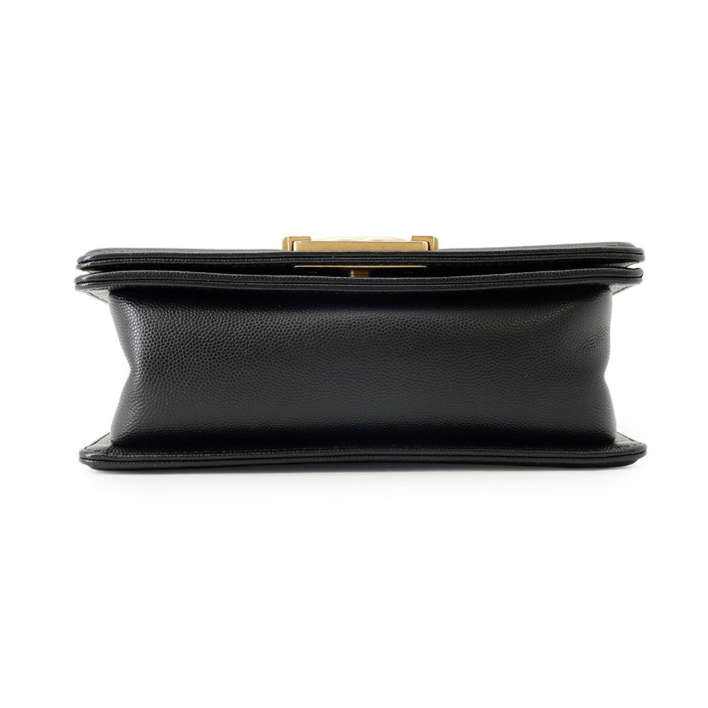 Chanel Chain Shoulder Bag Boy Small Matelassé Coco Mark A67085 BOY CHANEL Handbag Black Women's — Like New