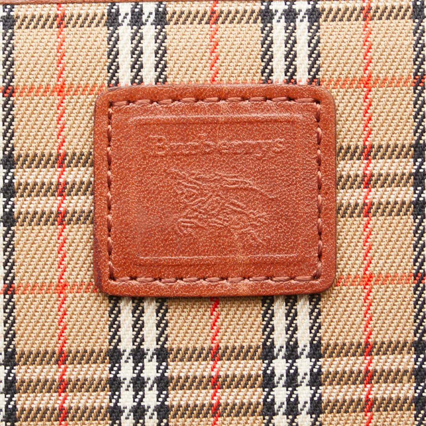 Burberry Nova Check Bifold Wallet Brown Canvas and Leather Women's BURBERRY