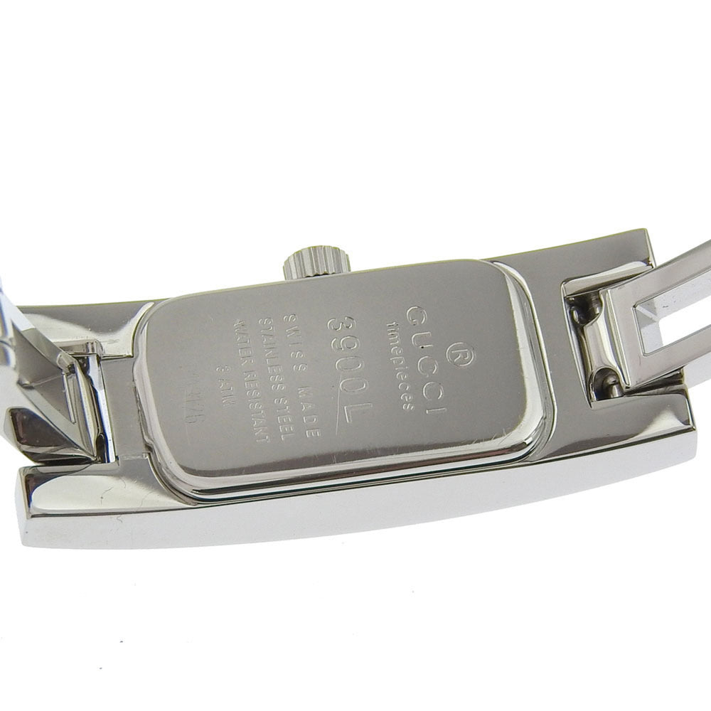 Gucci GUCCI Watch 3900L Stainless Steel Quartz Analog Display Black Dial Women's — Very Good
