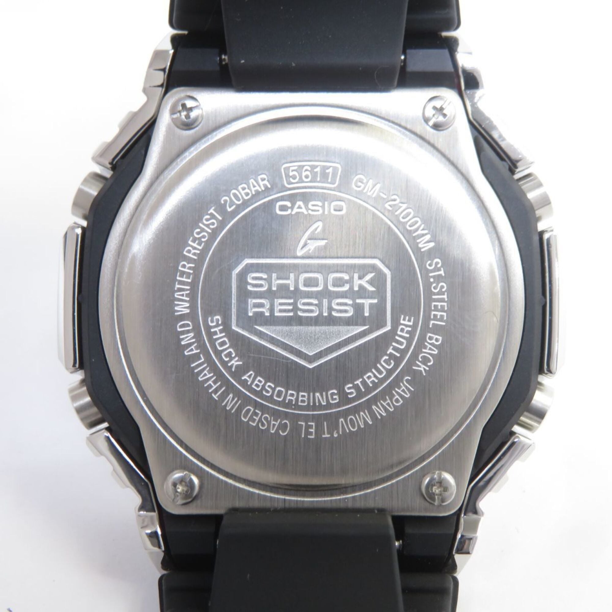 CASIO G-SHOCK FINE METALLIC SERIES GM-2100YM-8ADR Quartz Watch — Like New