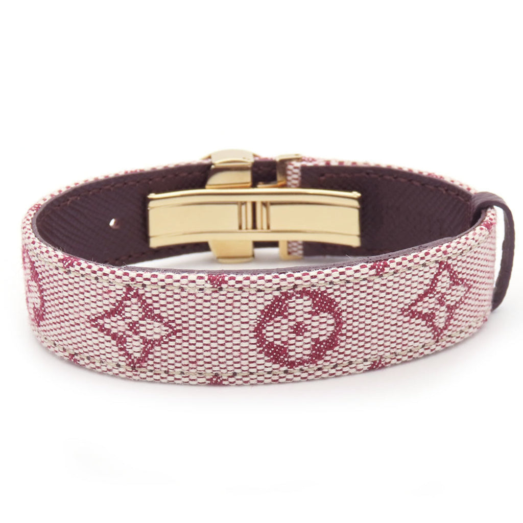 Louis Vuitton Bracelet Good Luck M64459 Monogram Mini Metal Pink Accessory Women's LOUIS VUITTON