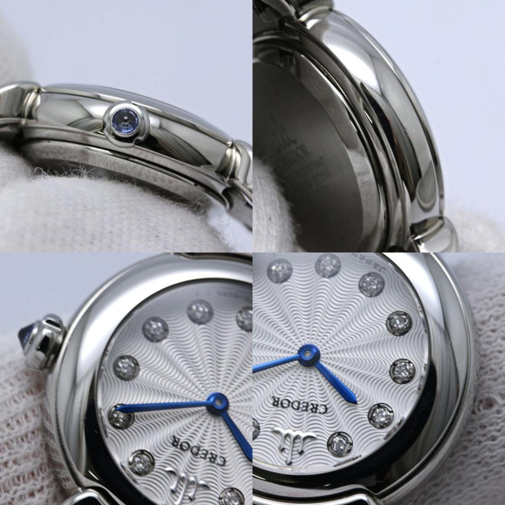 SEIKO Credor Linealux 11P Diamond GSTE803 1E70-0DV0 Women's Watch SS 40524 — Very Good