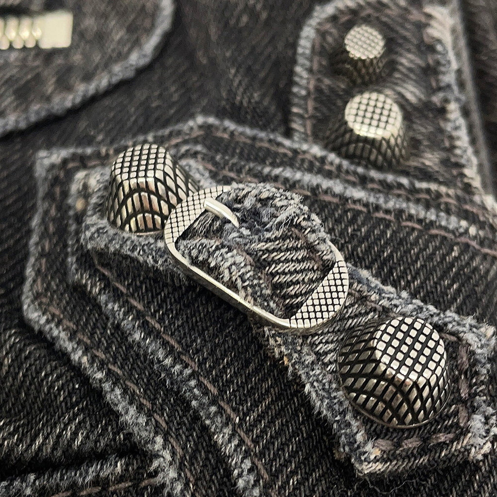 Balenciaga Le Cagoule XS Denim Shoulder Bag 719082 BALENCIAGA