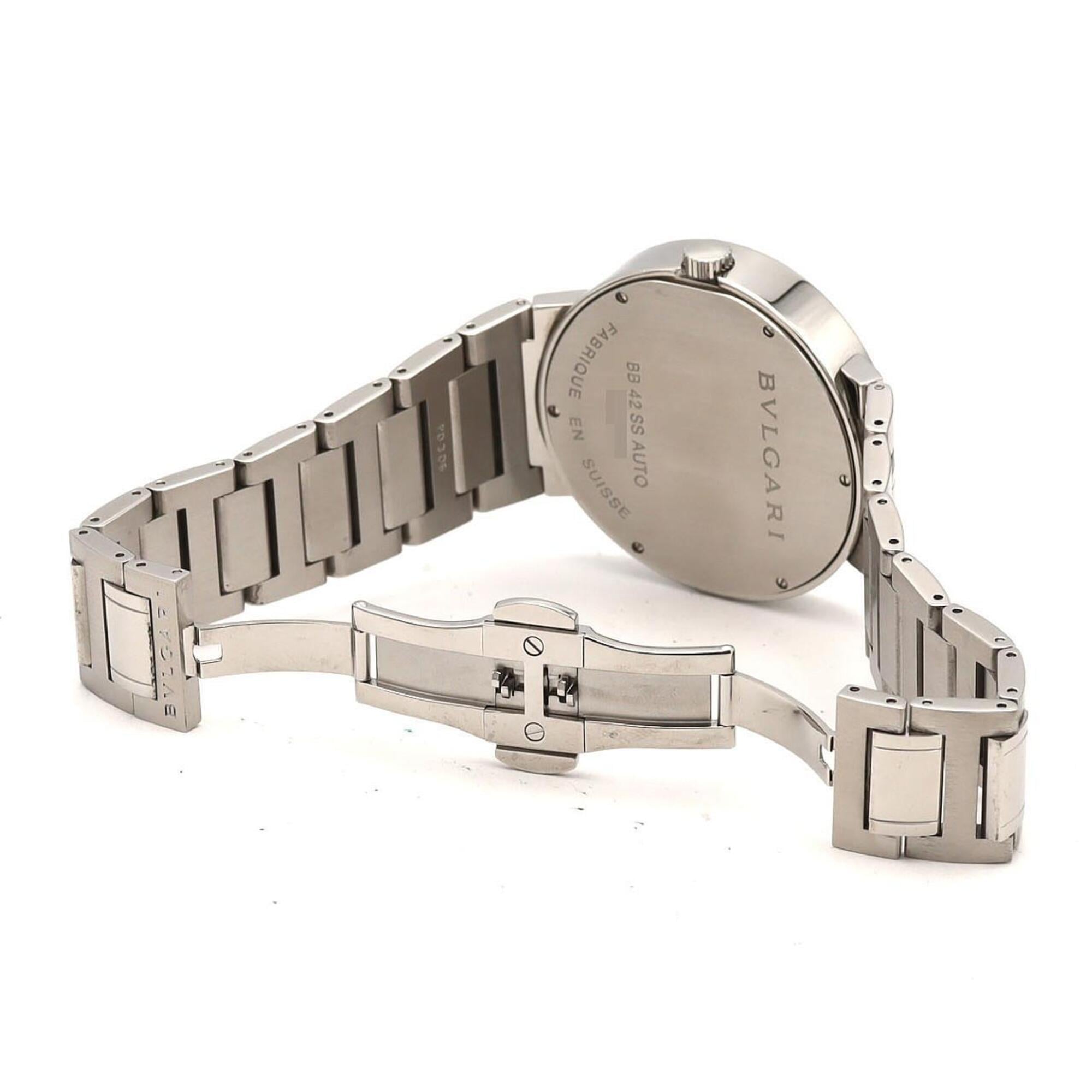Bulgari BB42SSAUTO BB42WSSD AT SS Automatic Watch — Very Good