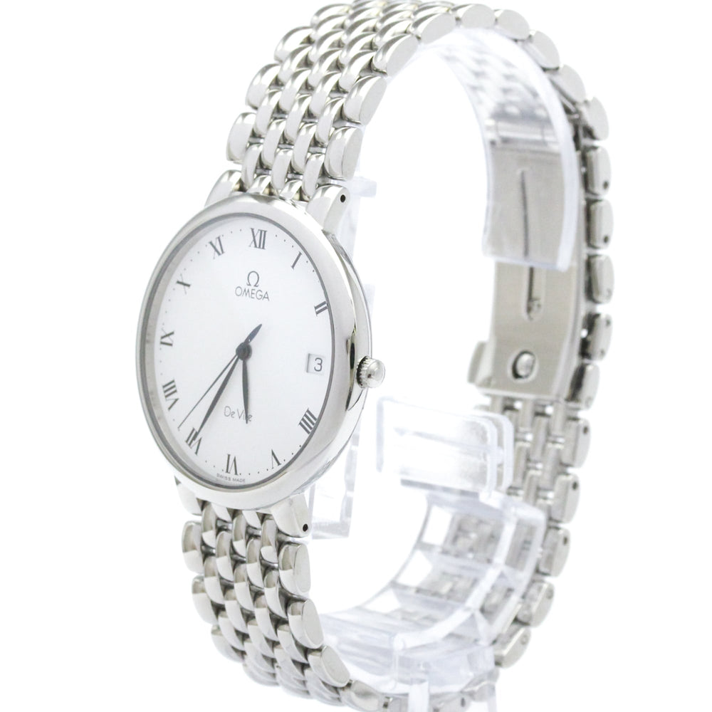 OMEGA De Ville Quartz Stainless Steel Mens Watch 7520.23 Polished — Very Good