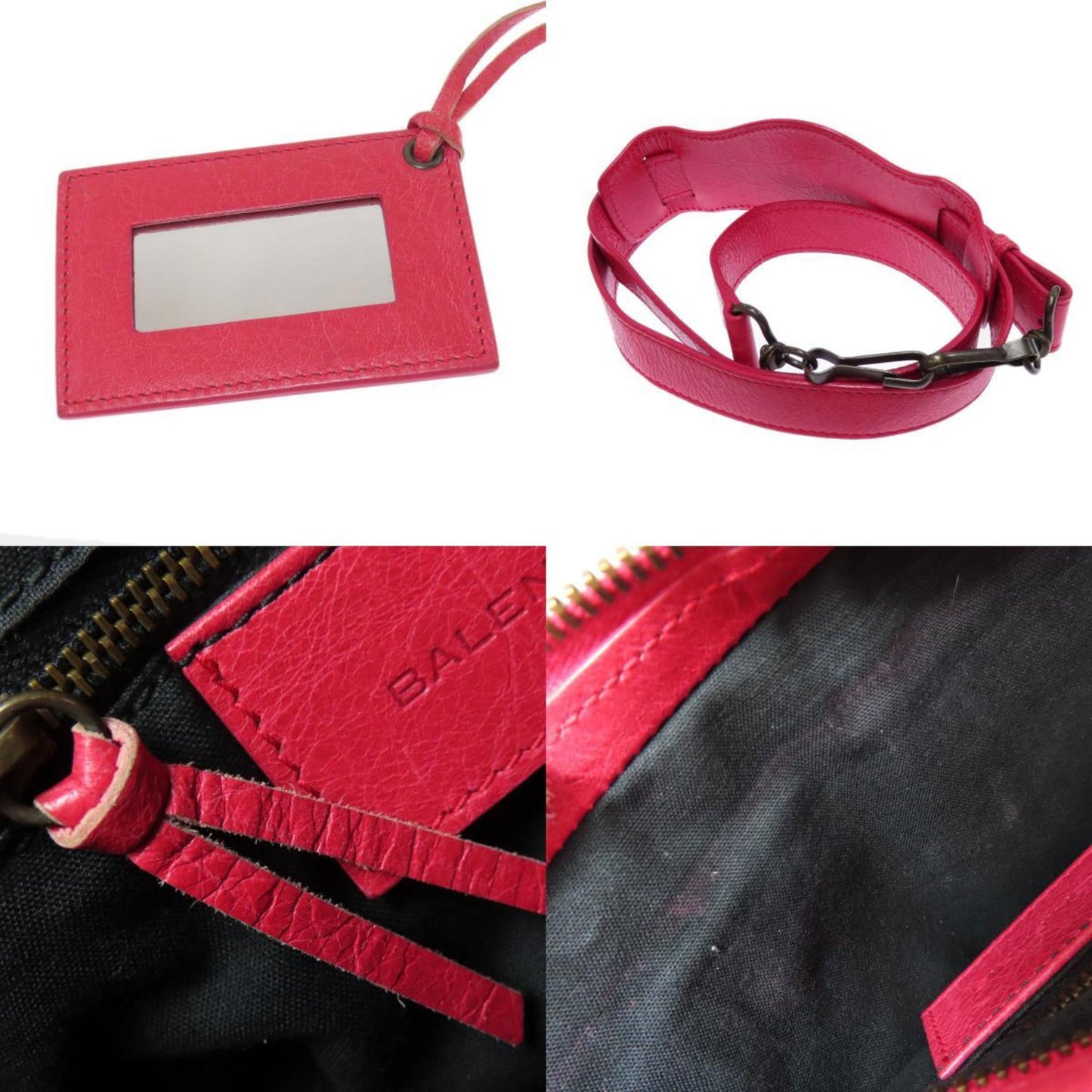 Balenciaga 300295 Classic Mini City Handbag in Calfskin for Women