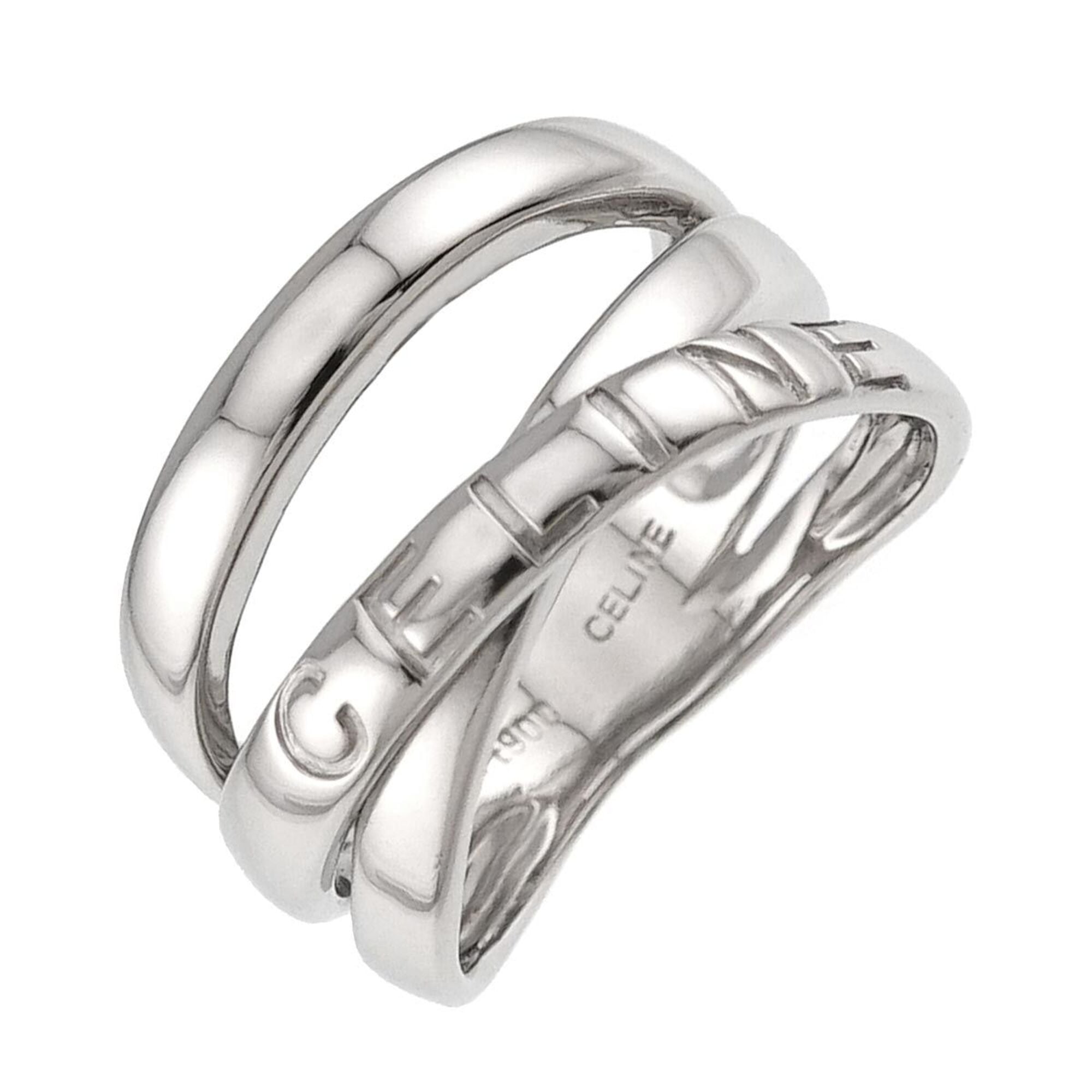 Celine CELINE Ring Pt Platinum — Like New