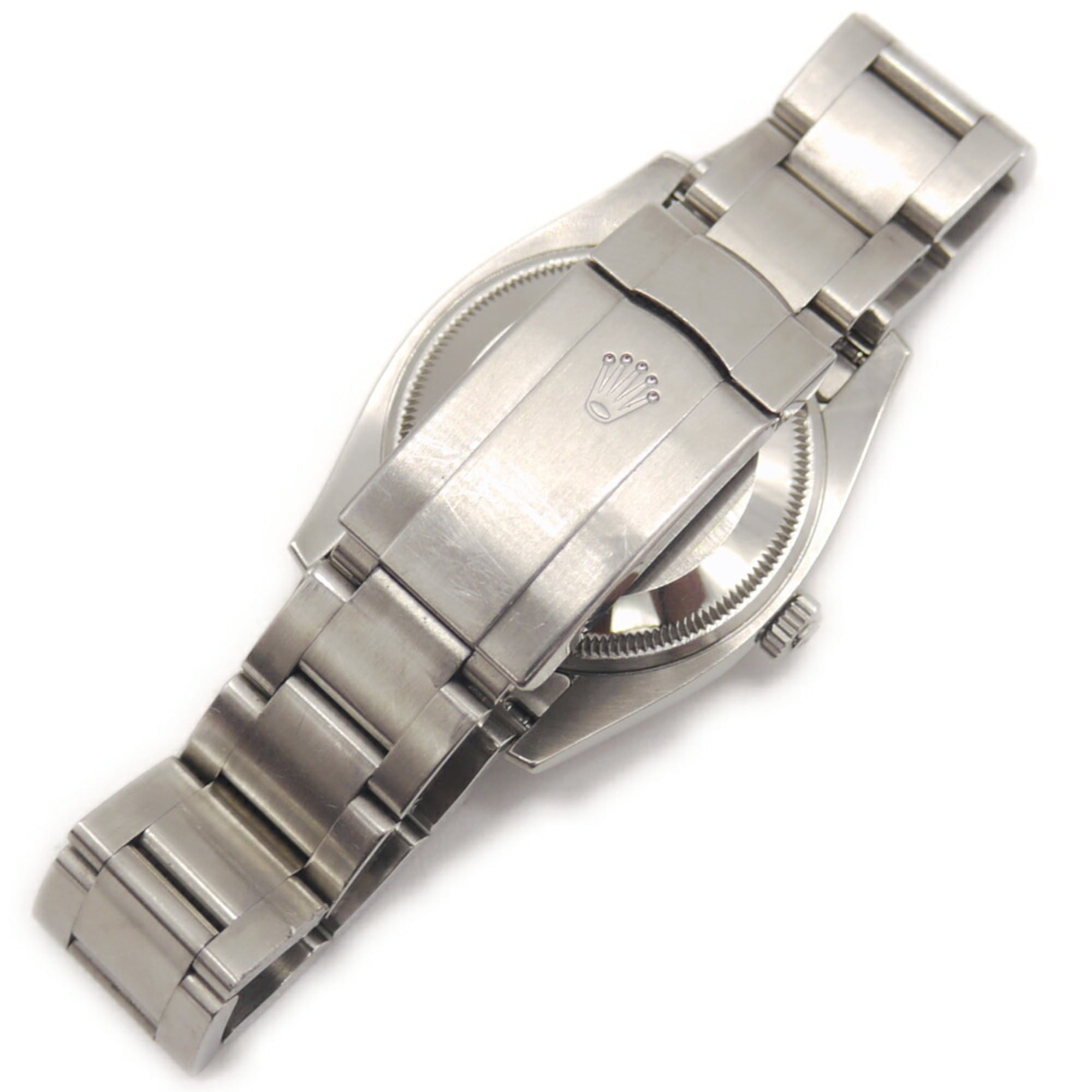 ROLEX Air-King 114200 M-serial Stainless Steel Automatic Silver Dial Watch — Good