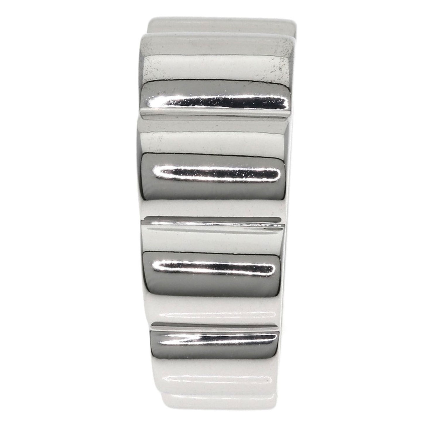 CHANEL Profield Camellia Ring in 18K White Gold for Women