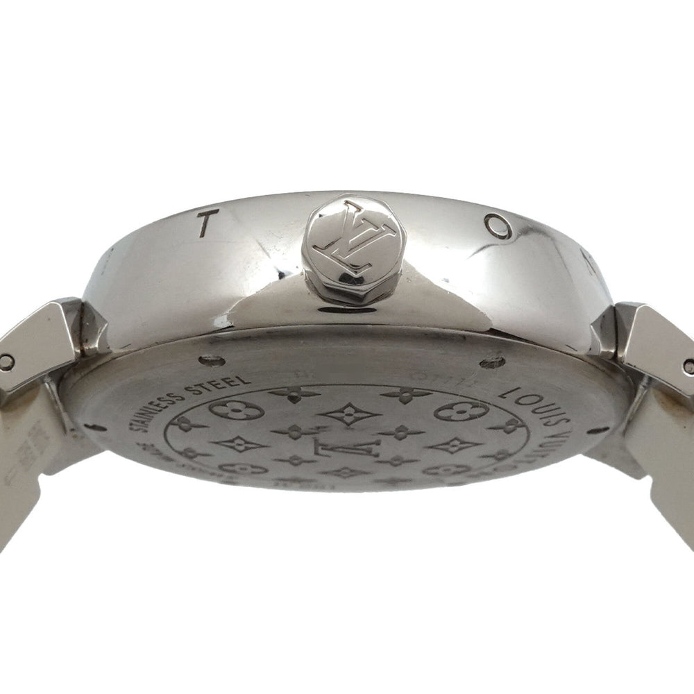 Louis Vuitton Tambour Q1111 Men's Watch, Date, Brown Quartz Watch — Very Good