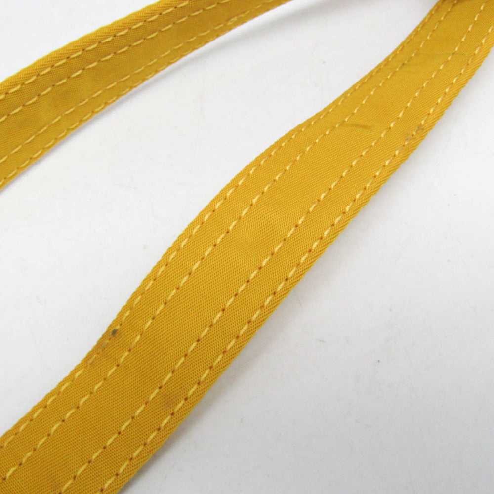 Fendi Baguette Phone Pouch 7AS056 Men,Women Nylon Shoulder Bag Yellow — Like New
