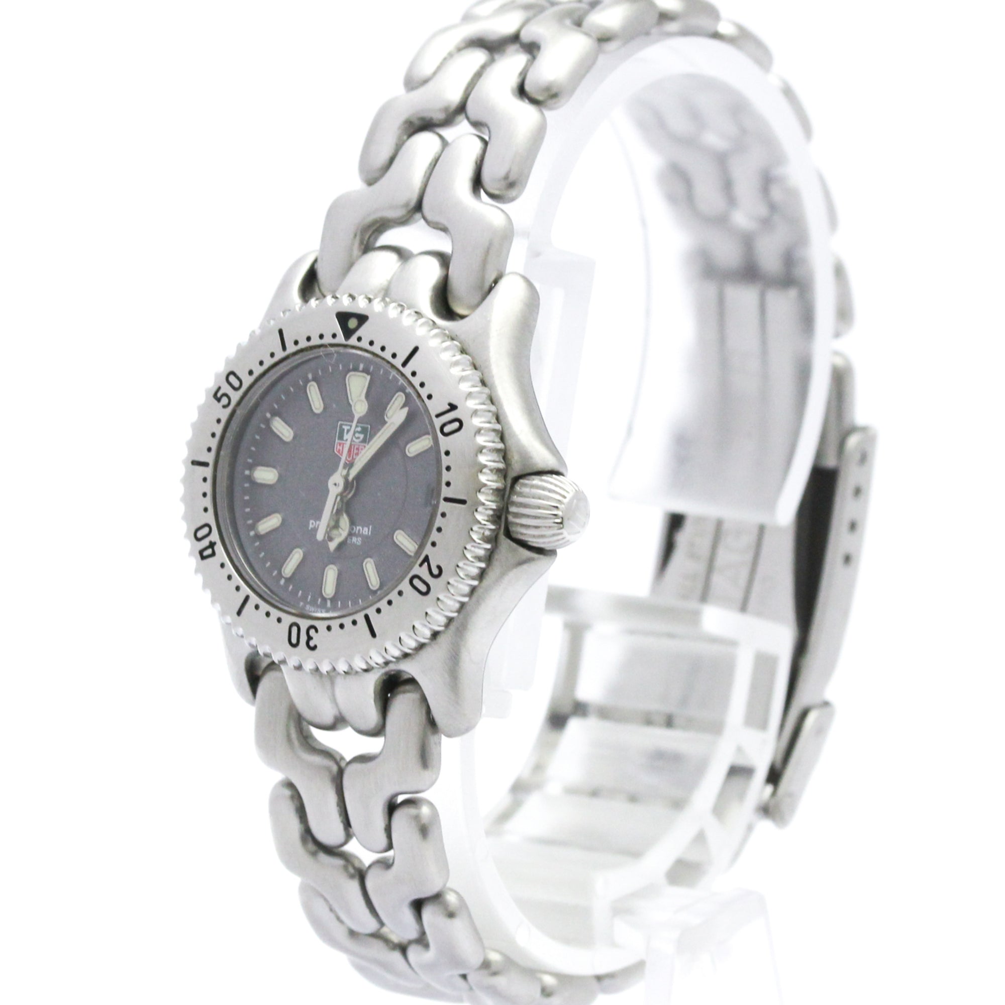 TAG HEUER Sel Professional Steel Quartz Ladies Watch WG1413 Polished — Very Good