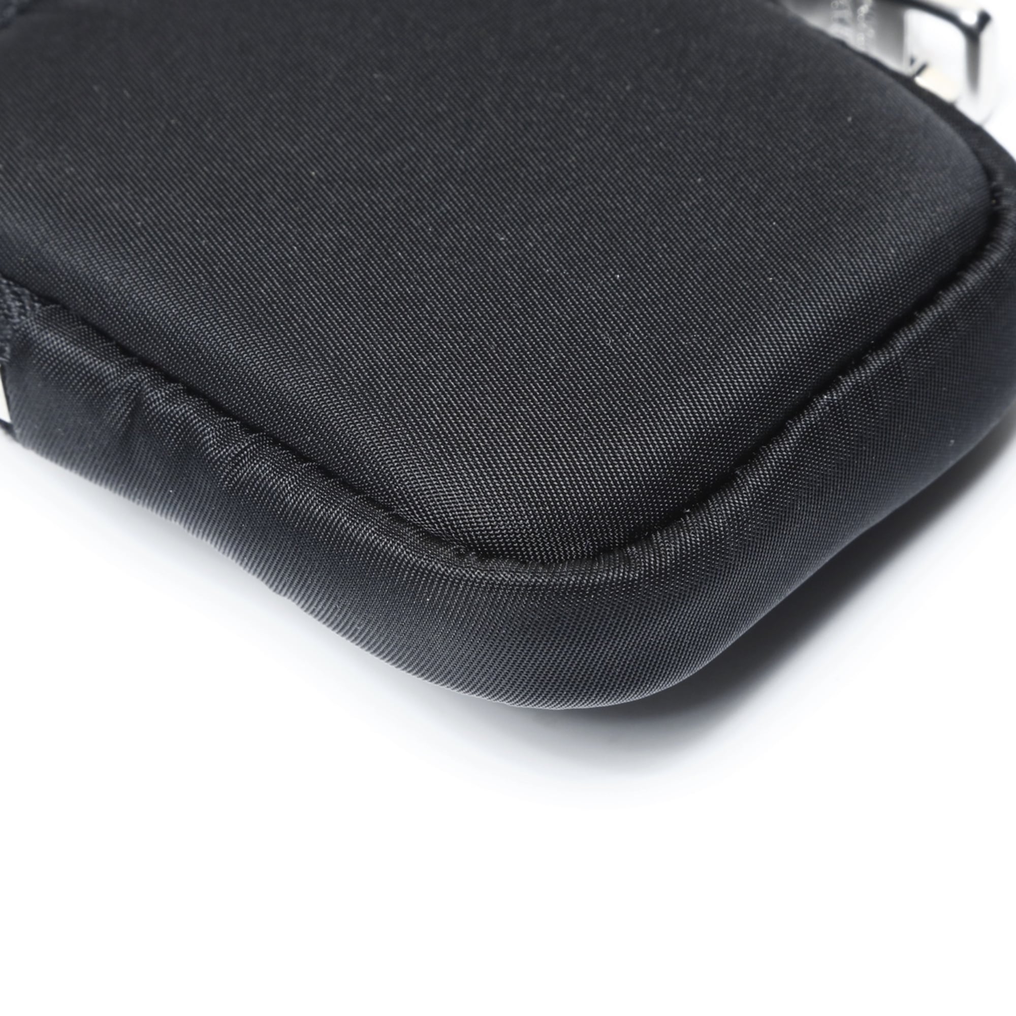 Prada PRADA Nylon Mini Pouch Black