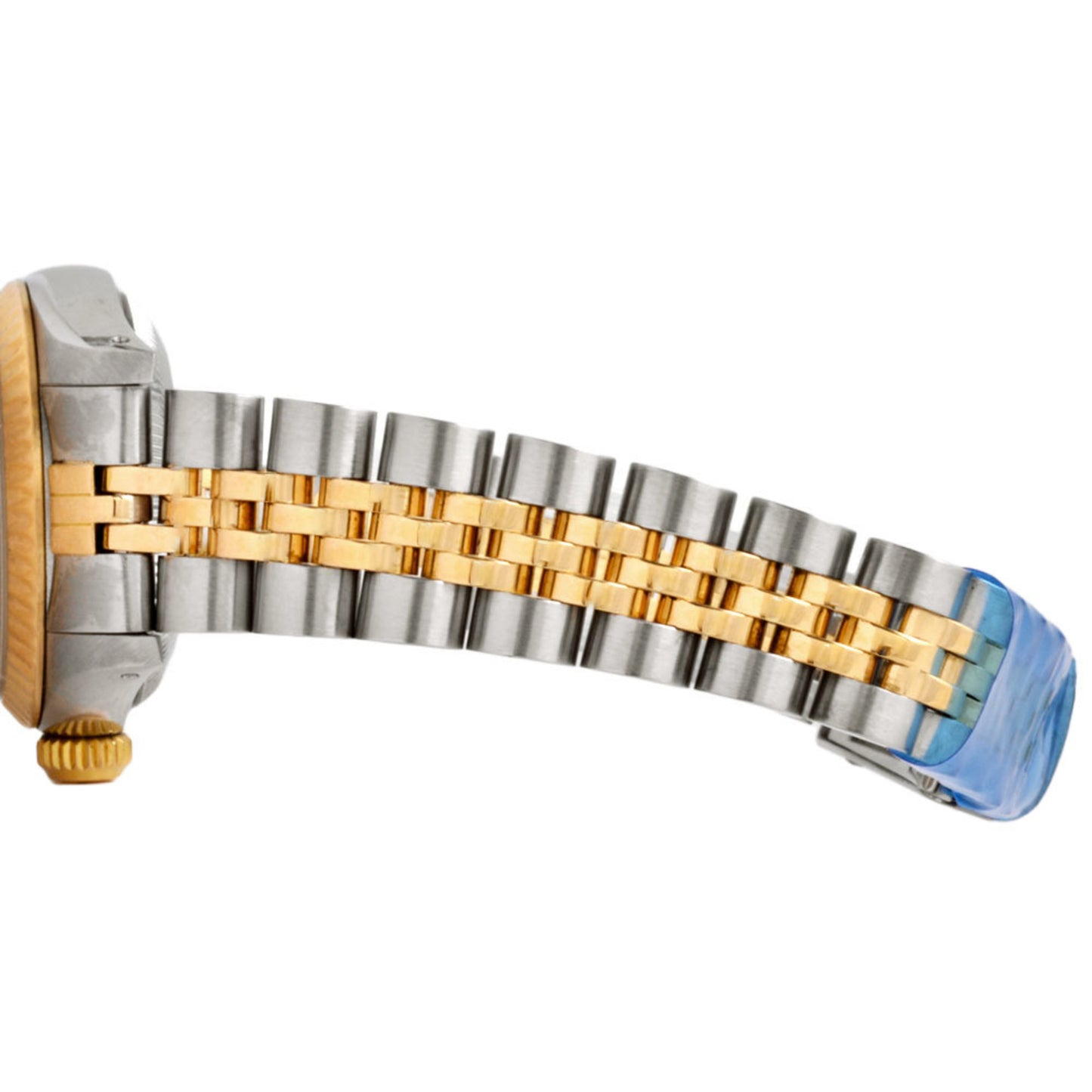 Rolex ROLEX 69173 Datejust Automatic Wristwatch Champagne Mosaic Dial YG x SS Ladies 7-digit 9th series (manufactured in 1986)