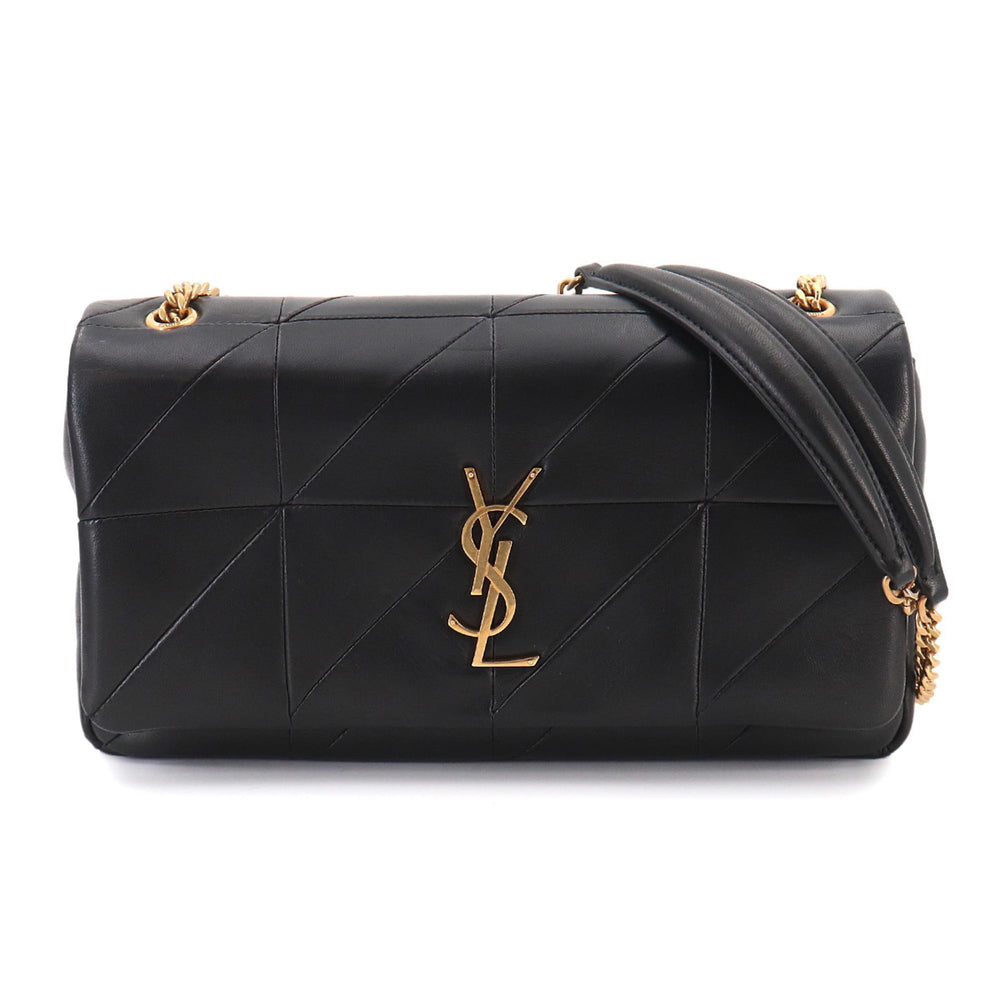 Saint Laurent Jamie Chain Shoulder Handbag, Leather, Black, 515821 — Like New
